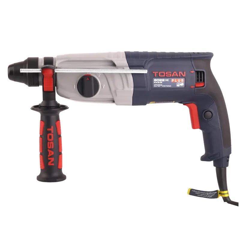 دریل بتن‌کن 2 کیلویی 800 وات گیربکس فلزی توسن مدل 8022H