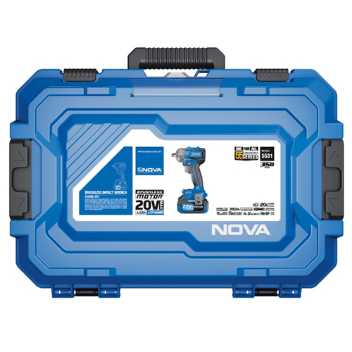 بکس شارژی 20 ولت براشلس ضربه ای با کیف BMC نووا مدل 5531