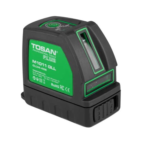تراز لیزری دو خط سبز به همراه کیف برزنتی توسن مدل M1011 GLL