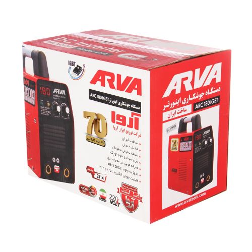 اینورتر جوشکاری 180 آمپر IGBT آروا مدل 2114