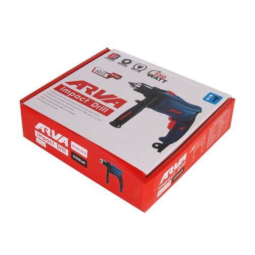 دریل چکشی 550 وات 13 میلیمتر آچاری آروا مدل 5312