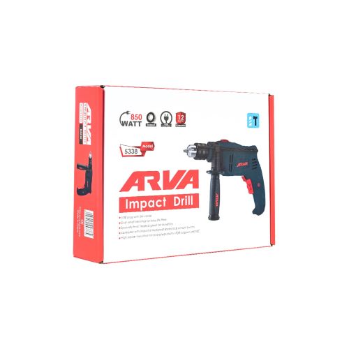 دریل برقی چکشی 850 وات 13 میلیمتر آروا مدل 5338